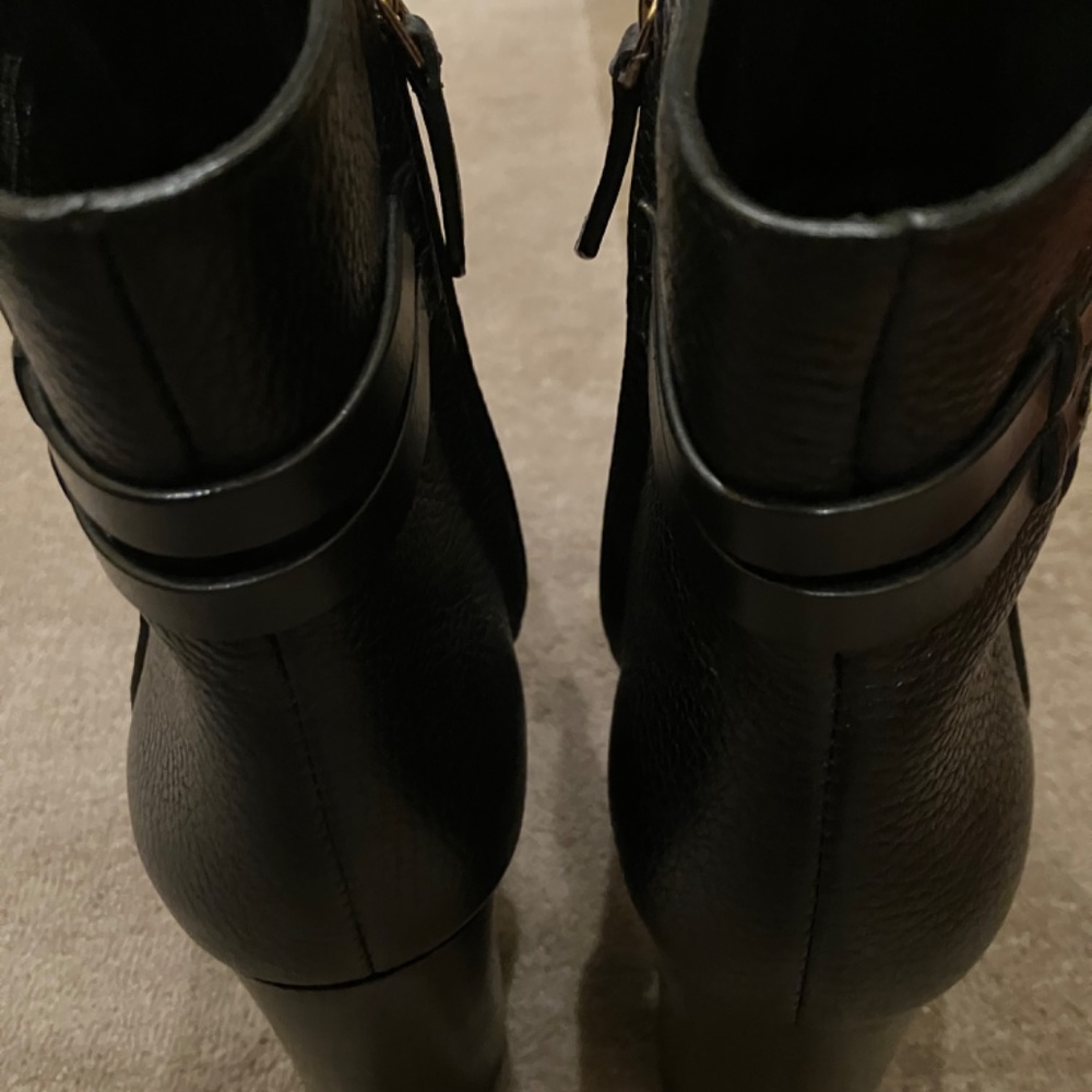 Tory Burch Black Ankle Boots - Picture 4 of 7